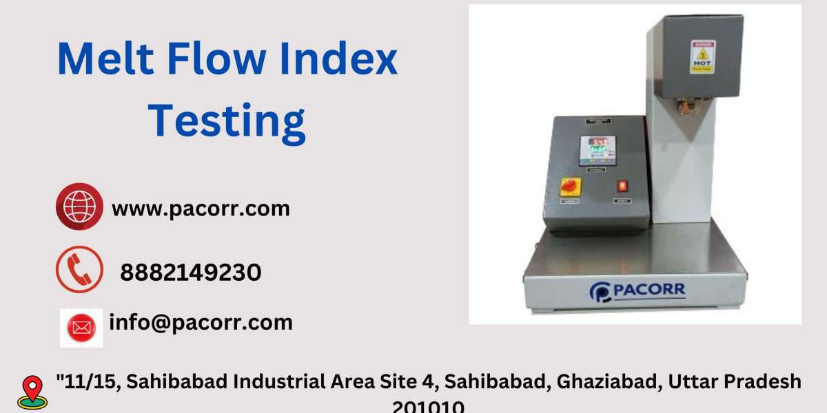 Melt Flow Index Tester: An Investment in Quality and Efficiency