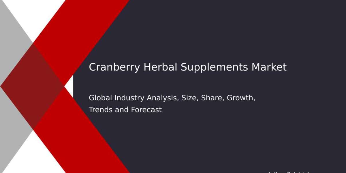 Cranberry Supplements Market: Demand Surge & Growth Analysis 2032